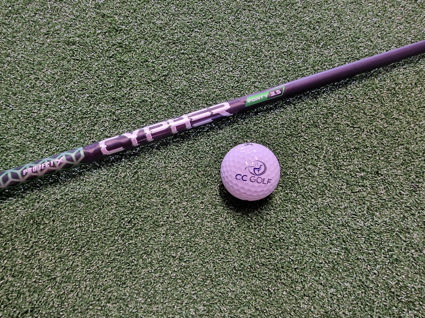 Project X Cypher Ladies Shaft / Forty 3.5 / Callaway Tip / 1" Down Length