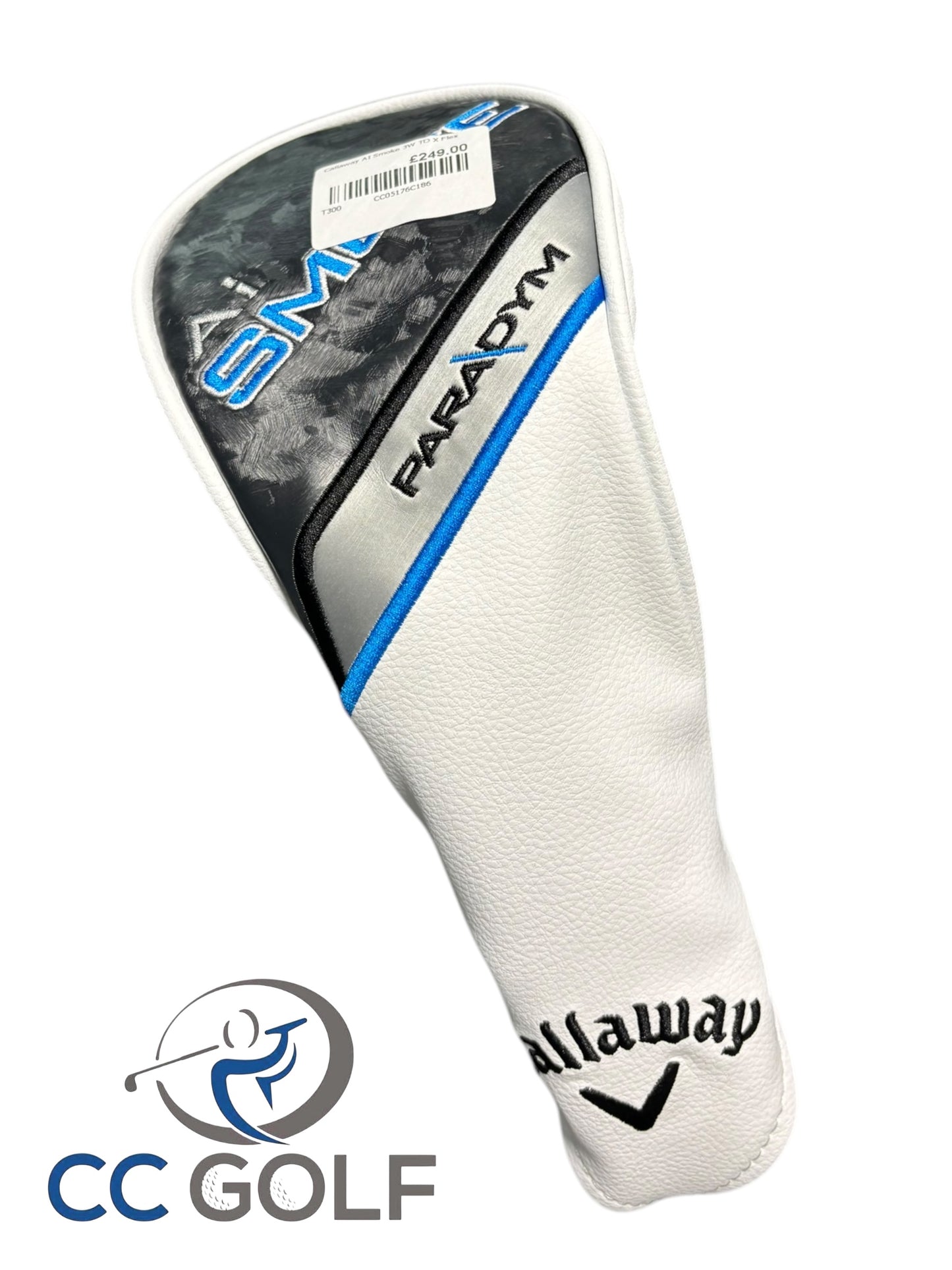 Callaway Paradym Ai Smoke 3 Wood Triple Diamond - 15 Degree - HRZDUS 70g Extra Stiff Flex