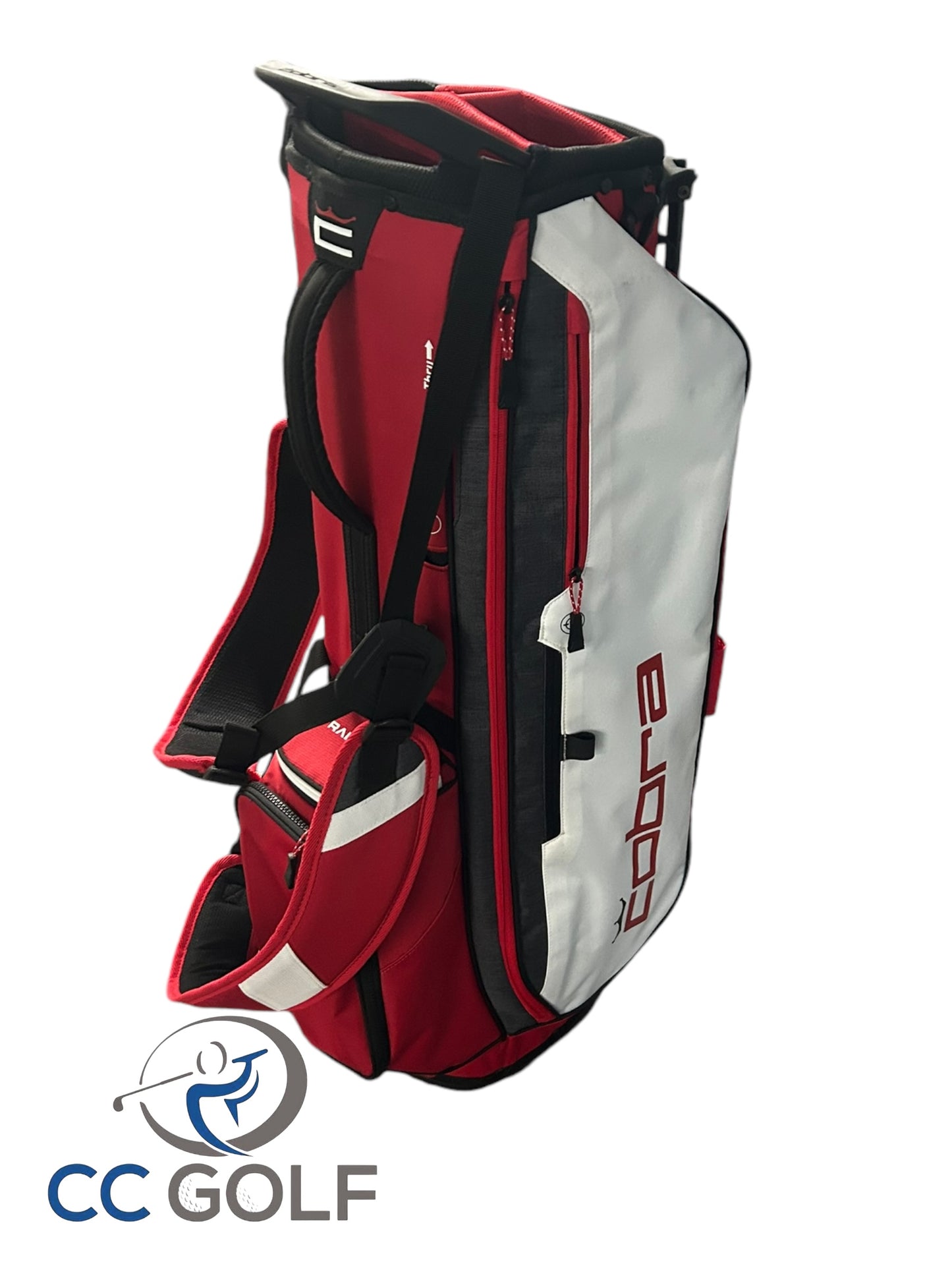 Cobra Ultralight Stand Bag - Red / White / Black