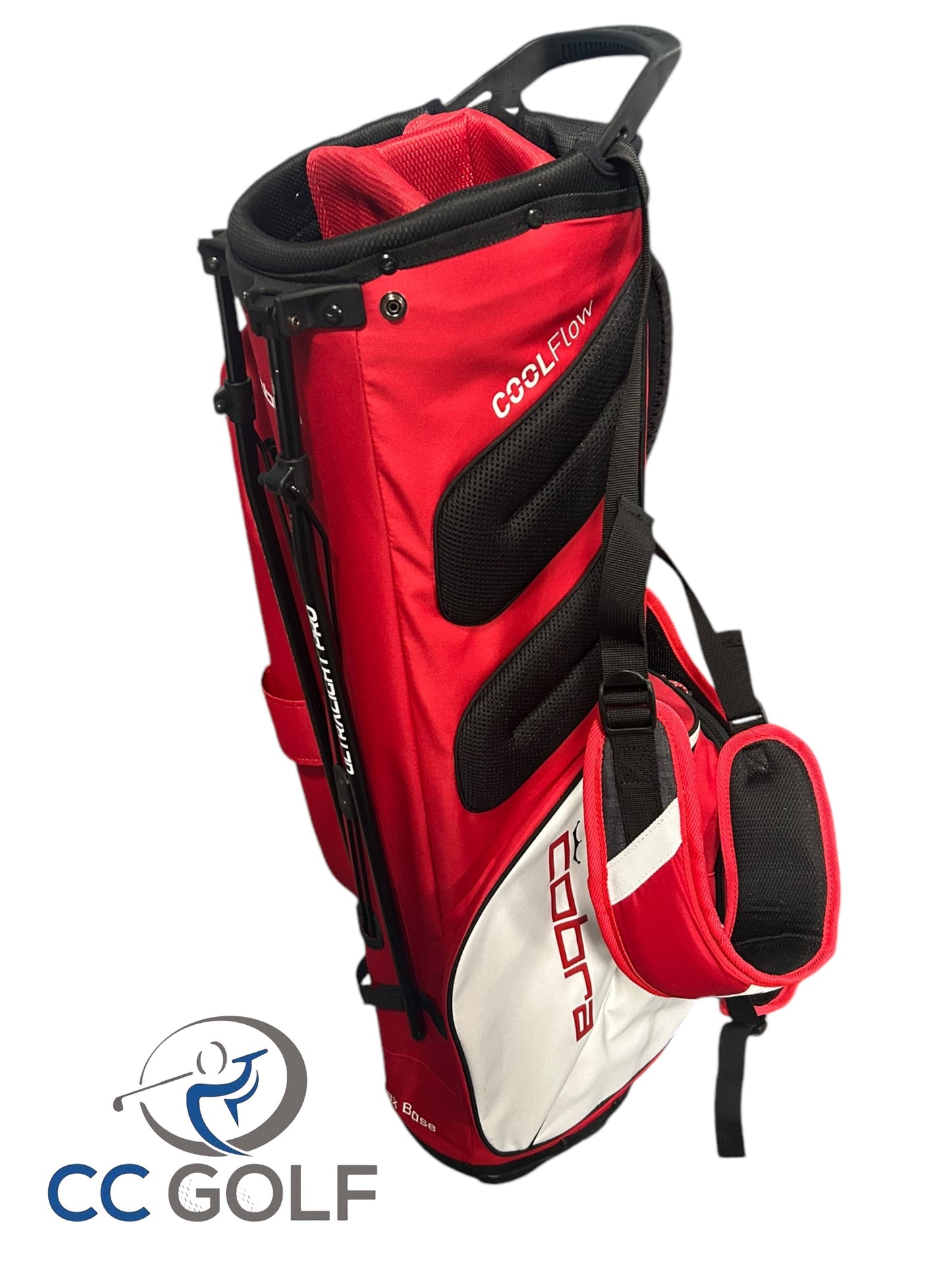 Cobra Ultralight Stand Bag - Red / White / Black