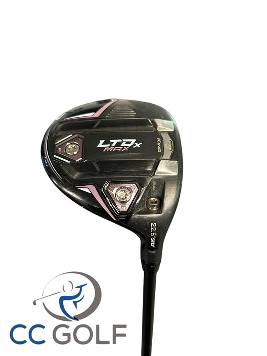 Cobra King LTDx Max Ladies 5 Wood - 22.5 Degree - Helium 4F1 Graphite Shaft