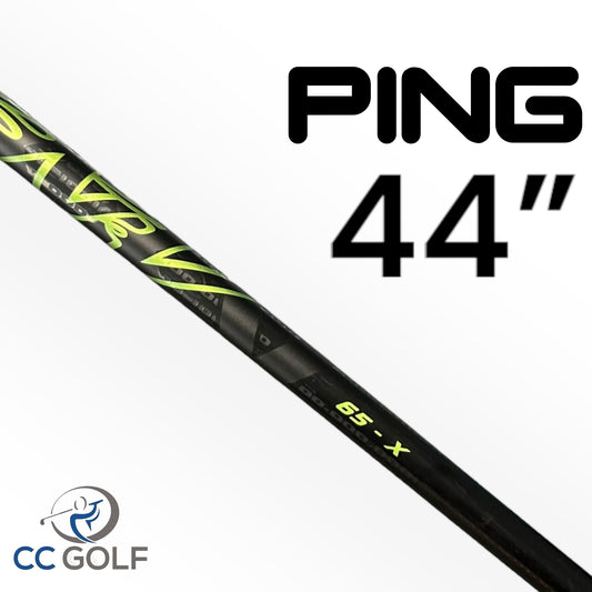 Ping Shaft - 44" - G Series Adaptor - Aldila Green 65 XStiff