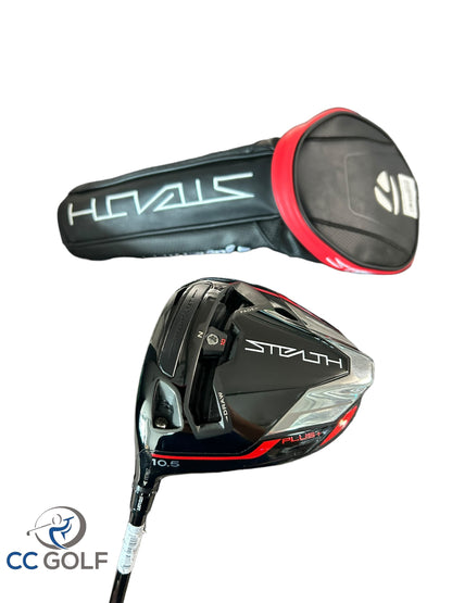 TaylorMade Stealth Plus Driver / LEFT HAND / 10.5° / HZRDUS RDX SMOKE RED 5.5 Regular