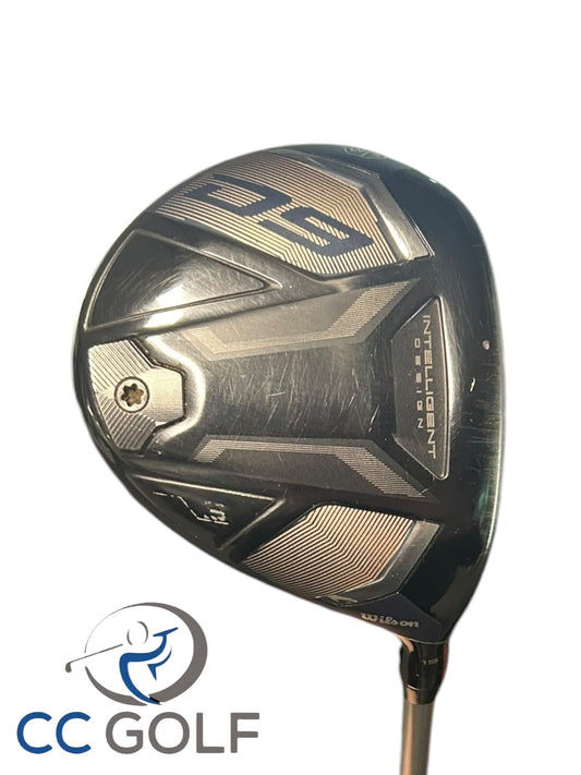 Wilson D9 3 Wood / 15.0 Degree / 60 Gram Tensi Blue Stiff Shaft