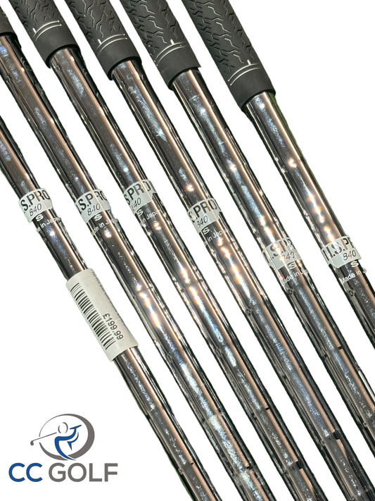 NS Pro Steel 5-PW Pulled Stiff Flex Shafts