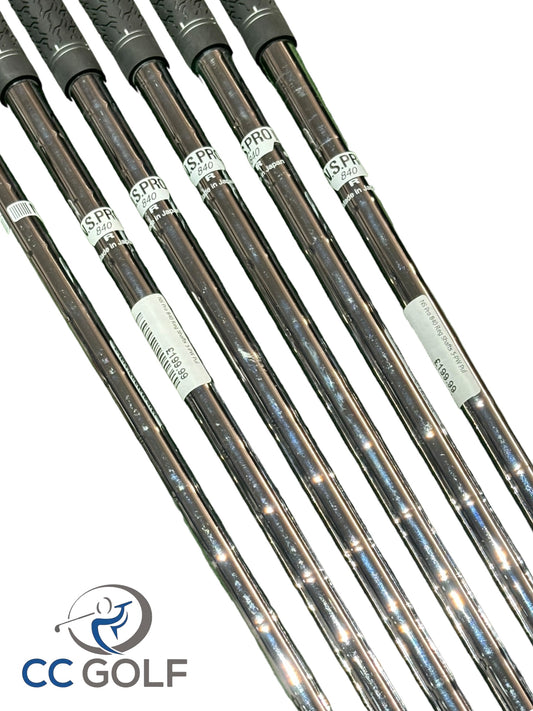 NS Pro Steel 5-PW Pulled Regular Flex Shafts